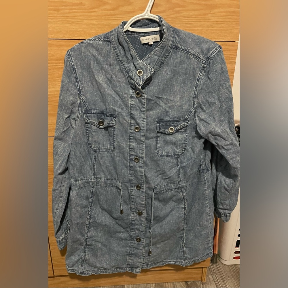 Light Blue Long Jean tunic